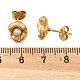 Серьги-гвоздики из нержавеющей стали 304 EJEW-S246-06G-5