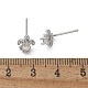 Серьги-гвоздики из латуни EJEW-Q014-15P-3