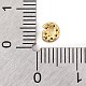 Покрытие стойки латунное микропаве кабошоны из кубического циркония KK-F874-04G-G-3