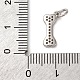 Латунные микро проложить кубического циркония подвески KK-P308-59P-3