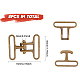 Сплав застежками защелкой FIND-CA0008-42B-AB-2