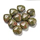 Бусины из природных Unakite G-P531-A38-01-1