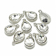 Сплав стекла подвески PALLOY-T028-10x14mm-01-1