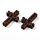 Подвески из натурального дерева WOOD-N016-65B-2