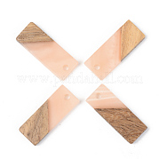 Подвески из смолы и ореха RESI-S389-059A-C02