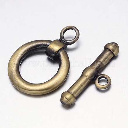 Матовая застежка из латуни KK-E739-35AB-NF-1