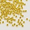 Brass Round Spacer Beads, Seamless, Golden, 2.4mm, Hole: 0.8mm, about 517pcs/10g