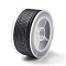 Round Nylon Cords, Milan Cords/Twisted Cords, Dark Gray, 2.5mm, about 10.93 yards(10m)/roll
