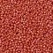 TOHO Round Seed Beads, Japanese Seed Beads, (410F) Orange Opaque Rainbow Matte, 11/0, 2.2mm, Hole: 0.8mm, about 1110pcs/10g