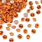 Preciosa® MAXIMA Crystal Round Stones, Czech Crystal, Dura Foiling, Round(431 11 615 Chaton), 90310 Sun, SS39(8.15~8.4mm)