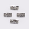 Tibetan Style Alloy Beads, Tube, Cadmium Free & Lead Free, Antique Silver, 8.5x3mm, Hole: 1.5mm
