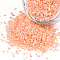 Baking Painted Glass Beads, For Nail Art Decoration Accessories, No Hole/Undrilled, Chips, PeachPuff, 0.5~5x0.5~5x0.5~5mm, about 450g/bag