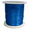 Flat Elastic Crystal String, Elastic Beading Thread, for Stretch Bracelet Making, Dyed, Steel Blue, 0.8mm, about 65.61 yards(60m)/roll