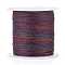 Polyester Braided Metallic Thread, for DIY Braided Bracelets Making and Embroidery, Colorful, 0.4mm, 6-Ply, about 54.68 yards(50m)/roll