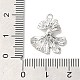 Латунные микро проложить кубического циркония подвески KK-D071-03P-3