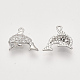 Латунные микро проложить кубического циркония подвески KK-T048-041P-NF-2