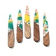 Подвески из смолы и ореха FIND-R051-08B-1