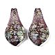 Lampwork большие кулоны FOIL-K003-01A-1