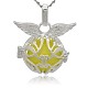 Серебряные медные подвески в клетке KK-J213-12S-1