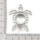 Подвески-медальоны из нержавеющей стали 304 STAS-S132-05P-02-3