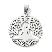 Подвески из нержавеющей стали 201 STAS-U003-21C-P