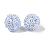Ручной полимерной глины шариков Rhinestone CLAY-H003-03B