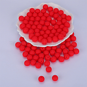 Круглые силиконовые фокусные бусины SI-JX0046A-90