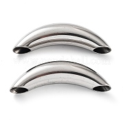 Некорневая трубчатая бусина из нержавеющей стали 201 STAS-Z057-08P