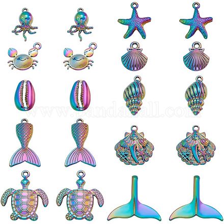 Подвески из сплава 20шт 10 стиля FIND-CA0005-81-1