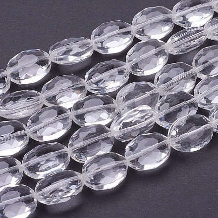 Стеклянные бусины X-GLAA-R196-16x12mm-01-1