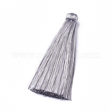 Большие подвески с кисточкой из хлопковой нити FIND-L010-B10-1