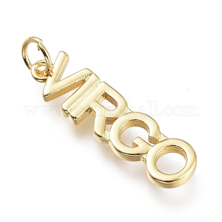 Латунные подвески ZIRC-I048-15G-05-1