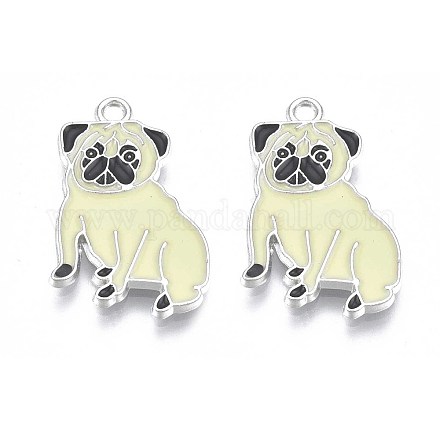 Подвески из эмали из сплава с покрытием 100 шт. FIND-SZ0002-80-1