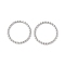 Non-Tarnish 304 Stainless Steel Linking Ring, Round Bead Ring, Stainless Steel Color, 12.5x1mm, Inner Diameter: 10mm