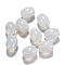 Opalite European Beads, Large Hole Beads, Barrel, 15~17x12~13.5mm, Hole: 4.5~5mm