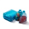 Organza Gift Bags with Drawstring, Wedding Party Christmas Favor Gift Bags, Organza Pouches for Potpourri, Deep Sky Blue, 23x17cm