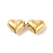 Brass Pendants, Lead Free & Cadmium Free, Heart, Real 24K Gold Plated, 13.5x15.5x7.5mm, Hole: 2mm