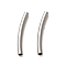 Non-Tarnish 304 Stainless Steel Tube Beads, Stainless Steel Color, 19.5~20x2mm, Hole: 1.5mm