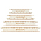 BENECREAT 4 Pcs Wooden Macrame Cord Measuring Tool Macrame Wall Hanging Tool Braided Cord Measure Rulers for Crafts DIY Handmade Works Handicraft Enthusiasts, 6/8/10/12 Inch