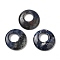 Natural Sodalite Pendants, Donut/Pi Disc Charms, 27.5~28x4.5~5.5mm