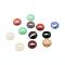 Natural & Synthetic Gemstone Cabochons, Mixed Style, Half Round, Mixed Color, 18x6.5mm