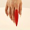 Alloy Rings, Protect Nails and Joints, FireBrick, 80.5x18.5mm, Inner Diameter: US Size 6 1/2(16.9mm)