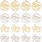 SUNNYCLUE 1 Box 24Pcs Eye of Horus Charms Bulk Egyptian Eye Charm Stainless Steel Eyes Charm Metal Magic Spiritual Charms for Jewelry Making Charm Women Adult DIY Necklace Earrings Bracelet Crafts