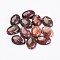 Natural Leopard Skin Jasper Cabochons, Oval, 18x13x5~6mm