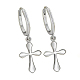 Модные серьги-кольца из стерлингового серебра s925 BO1678-2-1