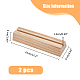 Держатель для хранения деревянной броши ODIS-WH0038-129-2