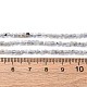 Природные лабрадорита бисер нитей G-RM2025-C13-A-5