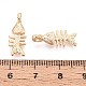 Латунные подвески KK-T071-34G-3