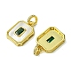 Кулоны из экологически чистой латуни KK-A204-20G-2