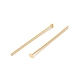 Латунные шпильки с плоской головкой KK-WH0058-03B-G01-2